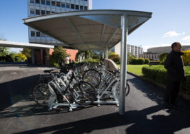 New Bicycle and Motorcycle/Scooter Parking at ITU